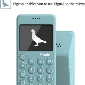 Punkt MP02 Used Working Minimalist Dumb Phone Light Blue